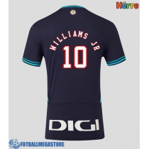 Fotballdrakt Herre Athletic Bilbao Nico Williams #10 Bortedrakt 2025-26 Kortermet